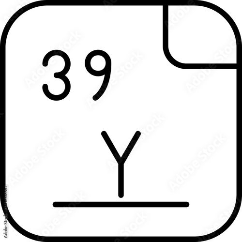 Yttrium Icon
