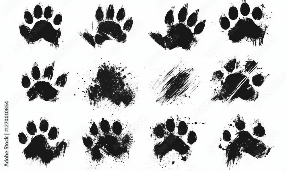 Fototapeta premium It's normal for dogs to scratch, a familiar pet behavior, but persistent scratching might signal a problem