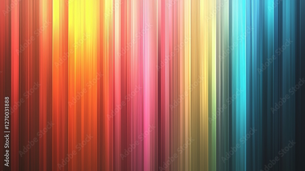 Abstract colorful vibrant gradient stripes background. AI generated Abstract colorful vibrant gradient stripes background. AI generated