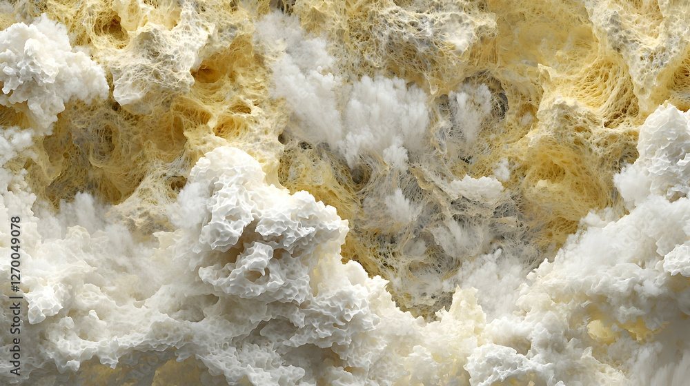 Abstract Yellow and White Textured Surface Background Abstract Yellow and White Textured Surface Background