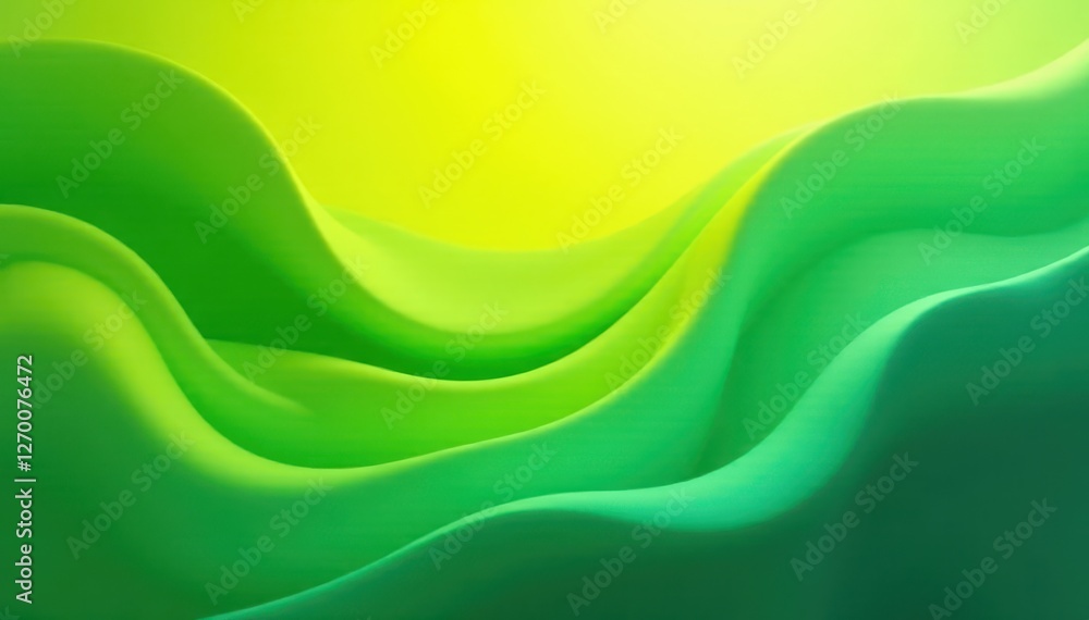 Fluid organic shapes, gradient greens & yellows, fresh feel , art, pastel Fluid organic shapes, gradient greens & yellows, fresh feel , art, pastel