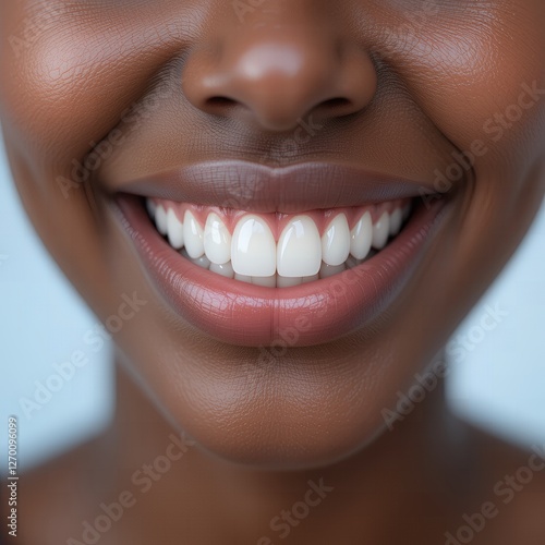 Woman with a healthy, bright smile.
Generative AI