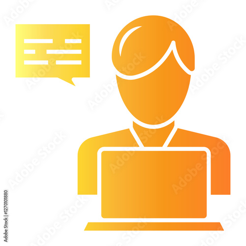 blogger Gradient icon