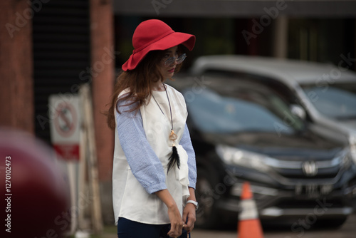 Street Fashion Modeling Event