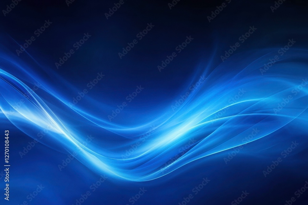 Fototapeta premium abstract cerulean wave background