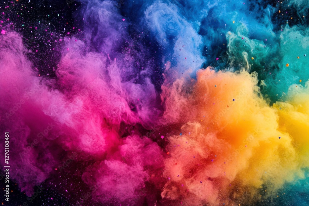 Fototapeta premium abstract colorful watercolor background