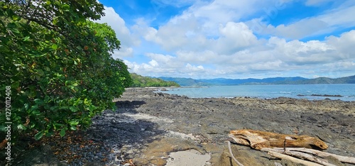 Playa Real scenic view near Tamarindo, Costa Rica photo