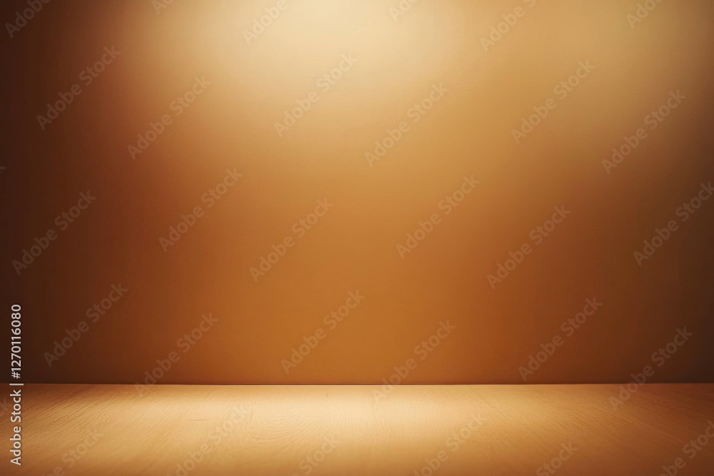 empty sienna room with lights empty sienna room with lights
