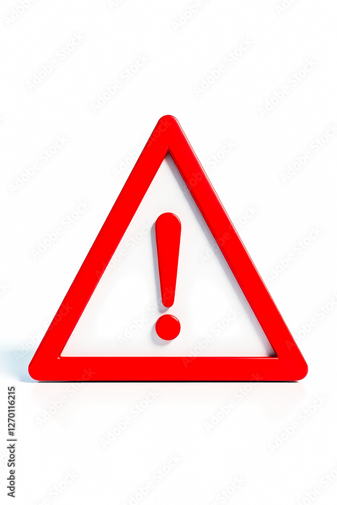 red triangular warning sign with exclamation mark red triangular warning sign with exclamation mark