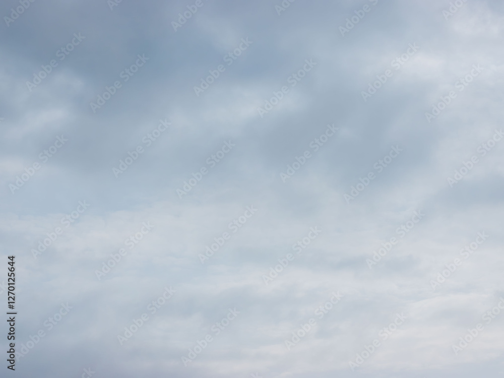 Obraz premium 冬の曇り空01