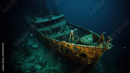 A British troopship sunk in 1917 after a collision, now lying at 40 meters depth in the English Channel. The wreck is a poignant memorial to the 646 South African laborers who lost their lives. 