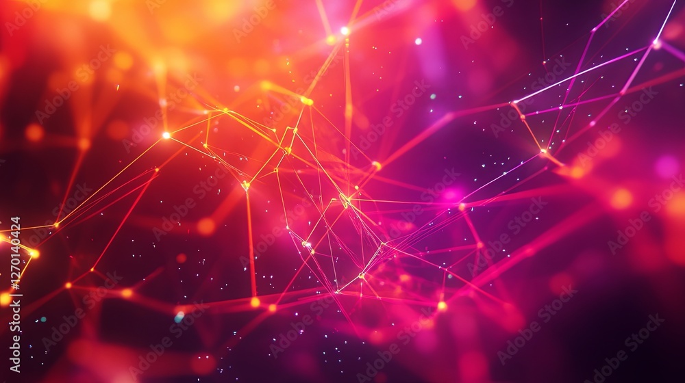 Glowing nodes and connections in a digital network, symbolizing interconnected technology and innovation. Glowing nodes and connections in a digital network, symbolizing interconnected technology and innovation.