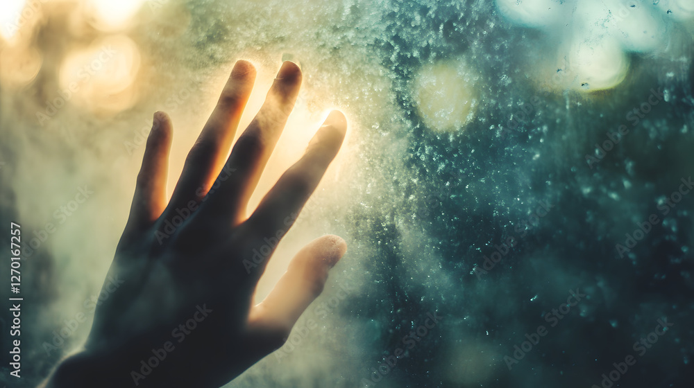 Hand Revealing Clarity by Removing Foggy Surface Hand Revealing Clarity by Removing Foggy Surface