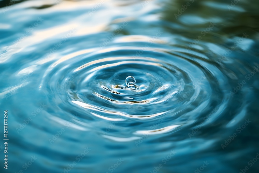 Water Drop Ripples - A Stunning Nature's Art Water Drop Ripples - A Stunning Nature's Art
