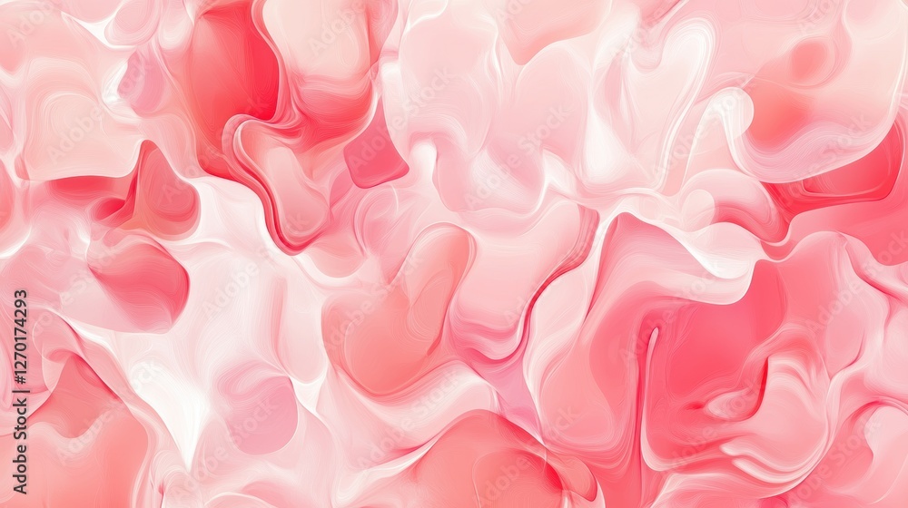 Elegant Abstract Floral Textured Background in Shades of Soft Pink with Gentle Waves and Smooth Curves for Modern Design and Presentation Elegant Abstract Floral Textured Background in Shades of Soft Pink with Gentle Waves and Smooth Curves for Modern Design and Presentation
