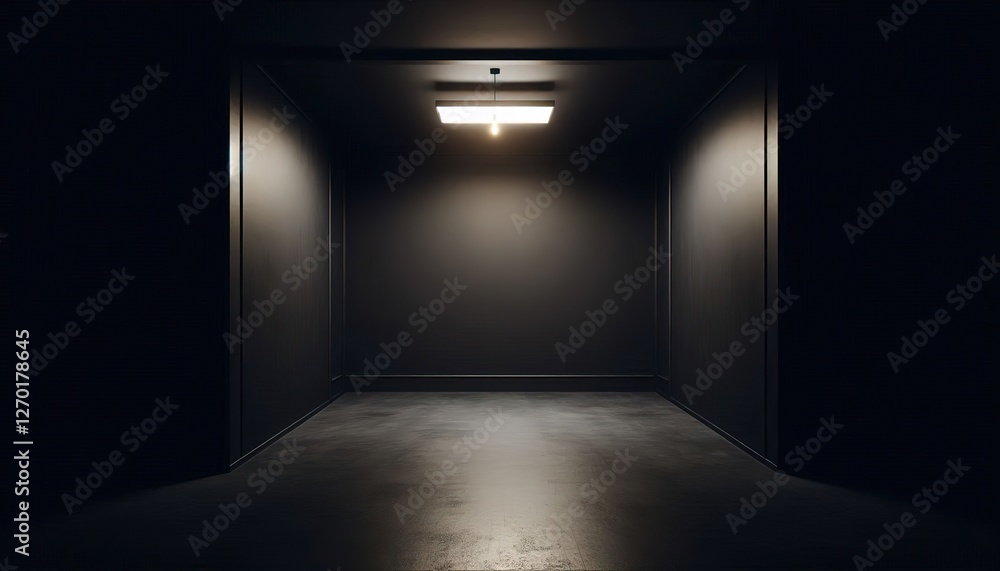 Light in the dark room minimal, minimalist cinematic concept abstract space Light in the dark room minimal, minimalist cinematic concept abstract space