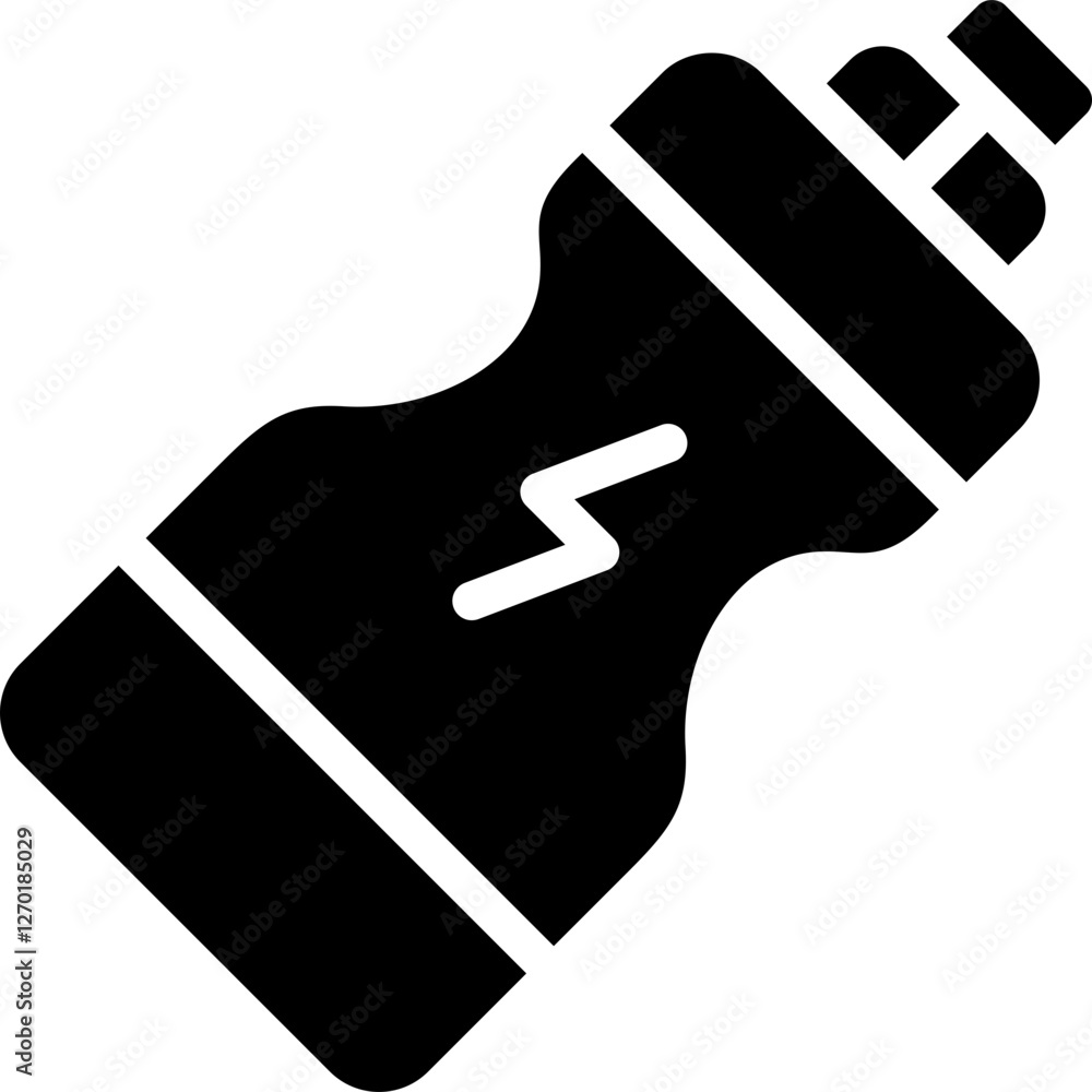 isotonic icon illustration design with solid