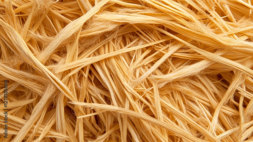 Golden haystack in the field, a closeup view of rural nature's harvest Golden haystack in the field, a closeup view of rural nature's harvest