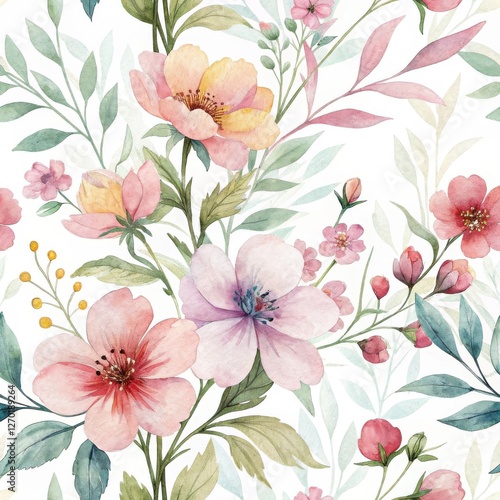 Watercolor Floral Dream