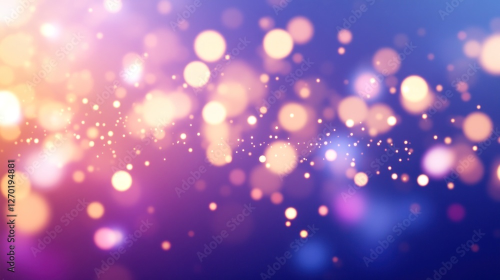 Abstract Background with Sparkling Bokeh Lights in Soft Pink and Blue Hues Abstract Background with Sparkling Bokeh Lights in Soft Pink and Blue Hues