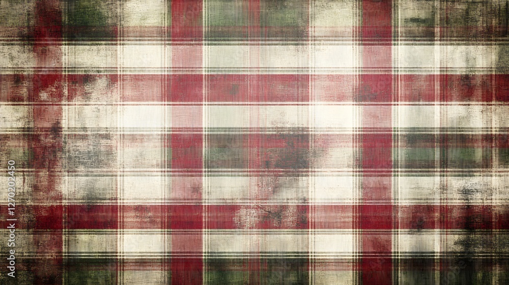 High Resolution Red and Green Plaid Pattern for Holiday Themes High Resolution Red and Green Plaid Pattern for Holiday Themes