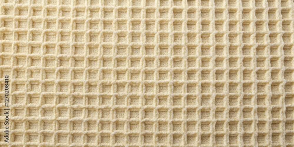 Creamy Waffle Texture A Detailed Close-Up Showing the Intricate Grid Pattern and Soft, Pale Hues of a Delicious Waffle Creamy Waffle Texture A Detailed Close-Up Showing the Intricate Grid Pattern and Soft, Pale Hues of a Delicious Waffle