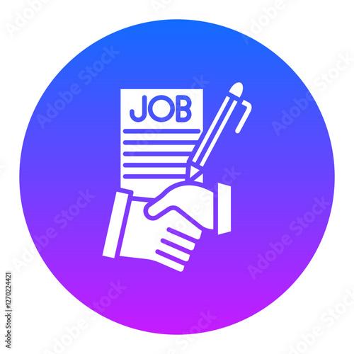 Employment Contract Icon