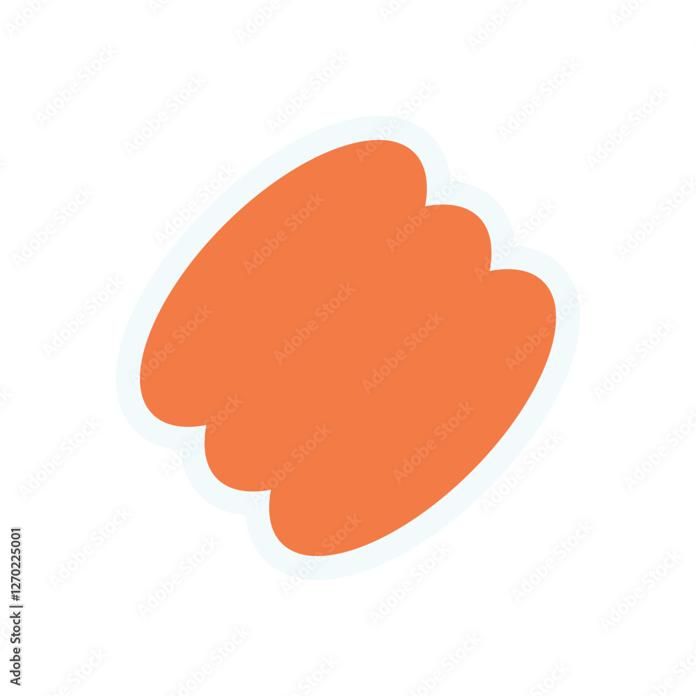 Playful abstract bubble sticker. Modern icon shape with minimal design elements. Unique graphic, brutalism style, and contemporary aesthetic. Ideal for trendy projects or decorative purposes. Playful abstract bubble sticker. Modern icon shape with minimal design elements. Unique graphic, brutalism style, and contemporary aesthetic. Ideal for trendy projects or decorative purposes.