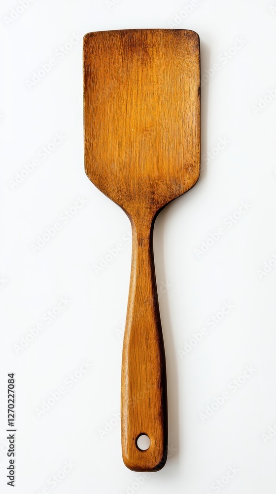 Rustic Wooden Spatula: A Kitchen Essential Rustic Wooden Spatula: A Kitchen Essential