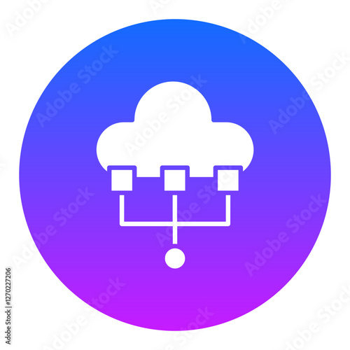 Network Virtualization Icon