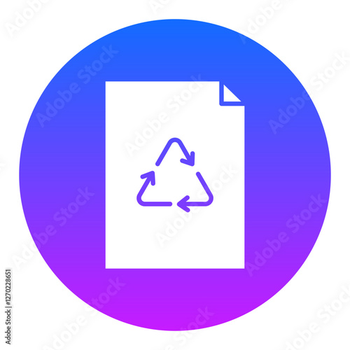 Recycled Paper Icon