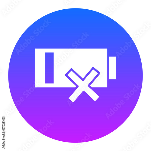 No Battery Icon