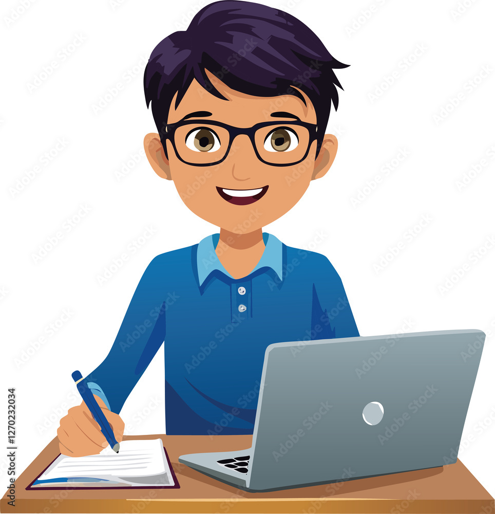 business man working with laptop, boy use laptop business man working with laptop, boy use laptop