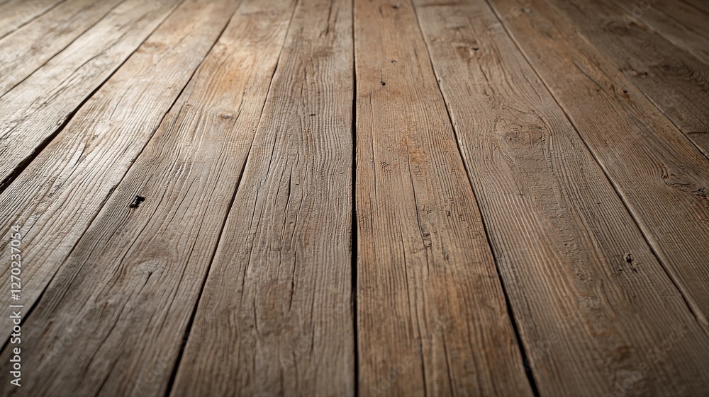 Close-up of rustic wooden floorboards, showing natural textures and earthy tones in warm lighting. Close-up of rustic wooden floorboards, showing natural textures and earthy tones in warm lighting.