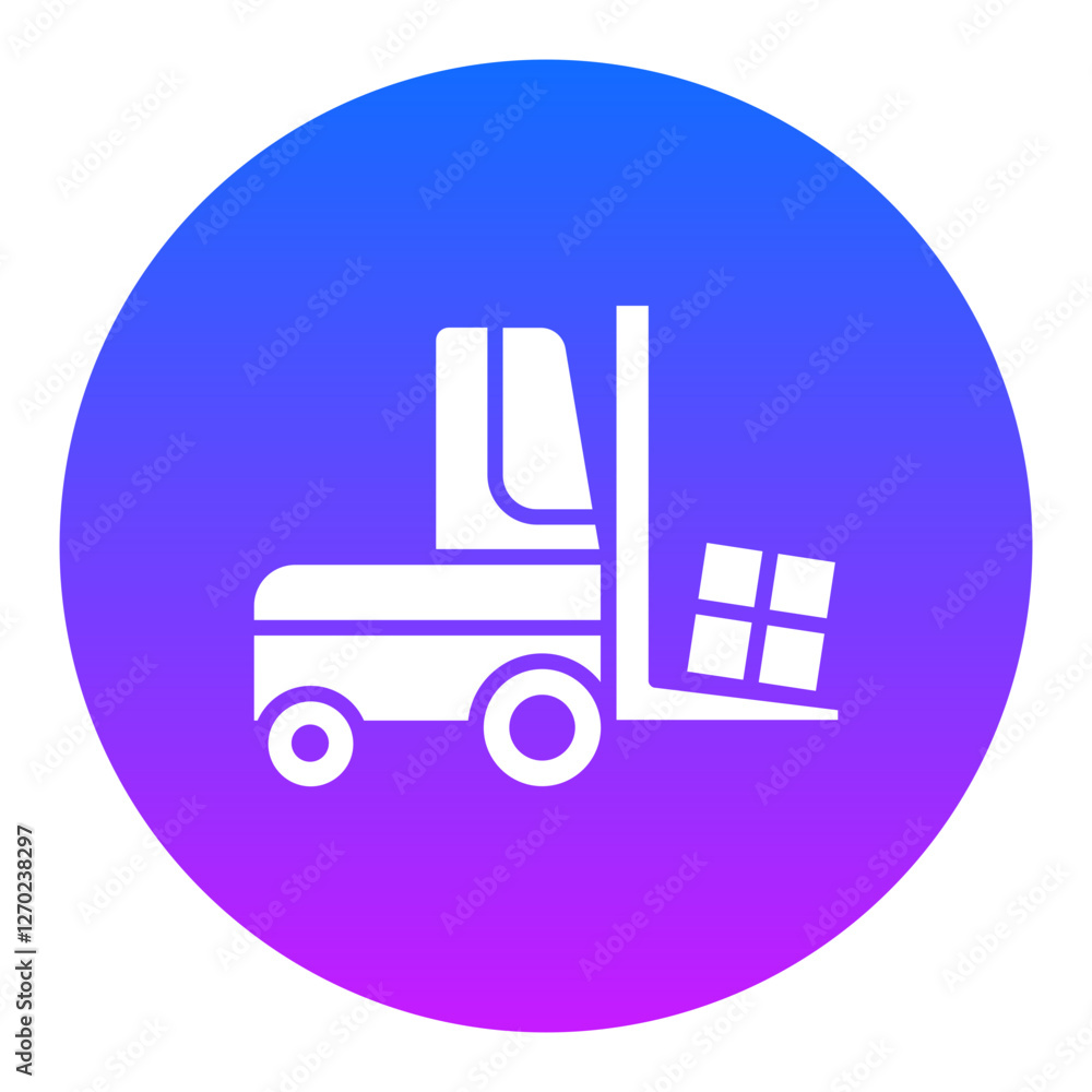 Forklift Icon Forklift Icon