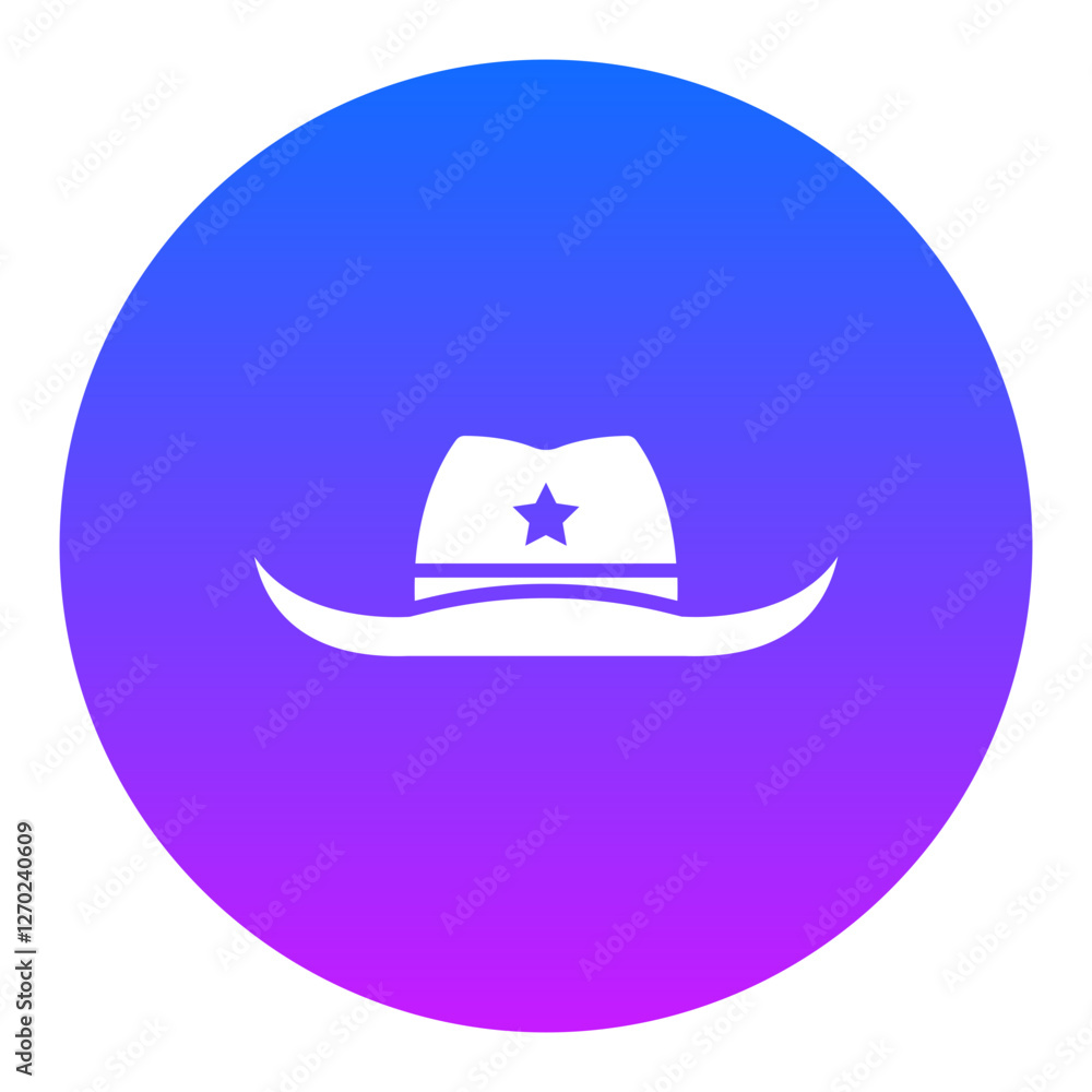 Cowboy Hat Icon Cowboy Hat Icon