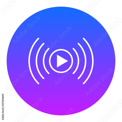 Live Streaming Icon