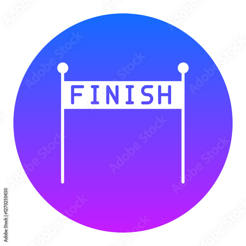 Finish Line Icon