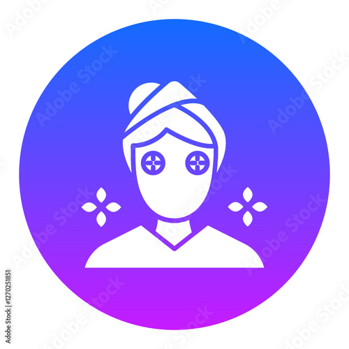 Spa Eye Treatment Icon