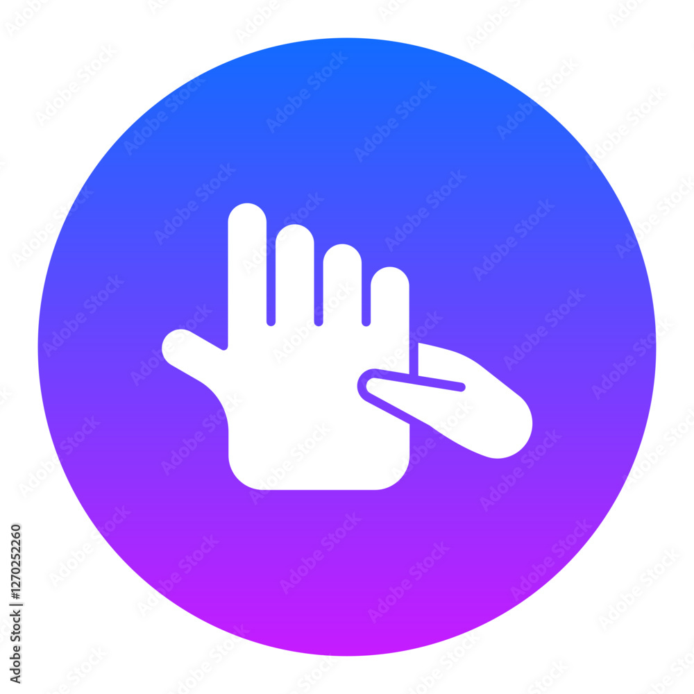 Hand Massage Icon Hand Massage Icon