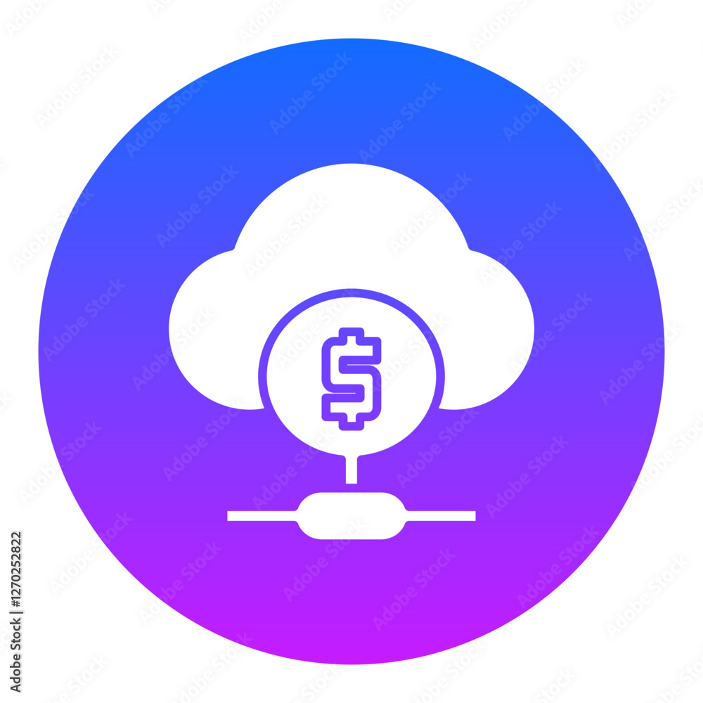 Cloud Payment Icon Cloud Payment Icon