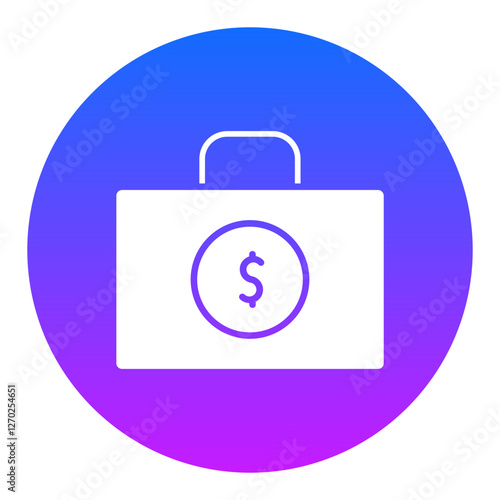 Cash Suitcase Icon
