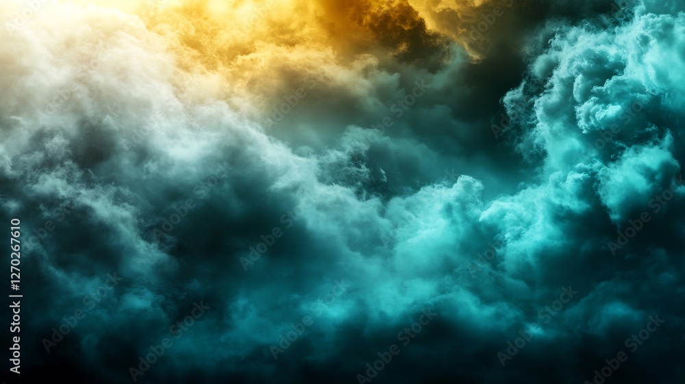 Texturized celestial cloudscape with vibrant gradients and subtle grains Texturized celestial cloudscape with vibrant gradients and subtle grains