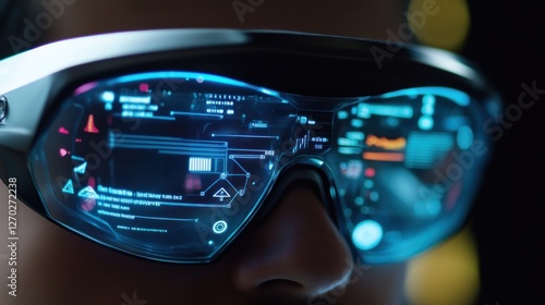 Futuristic Smart Glasses: A Glimpse into Tomorrow's Technology