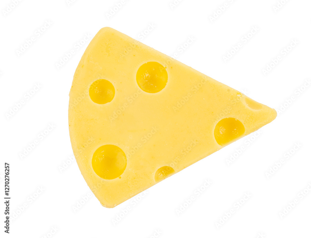 Piece of cheese isolated on white background Piece of cheese isolated on white background