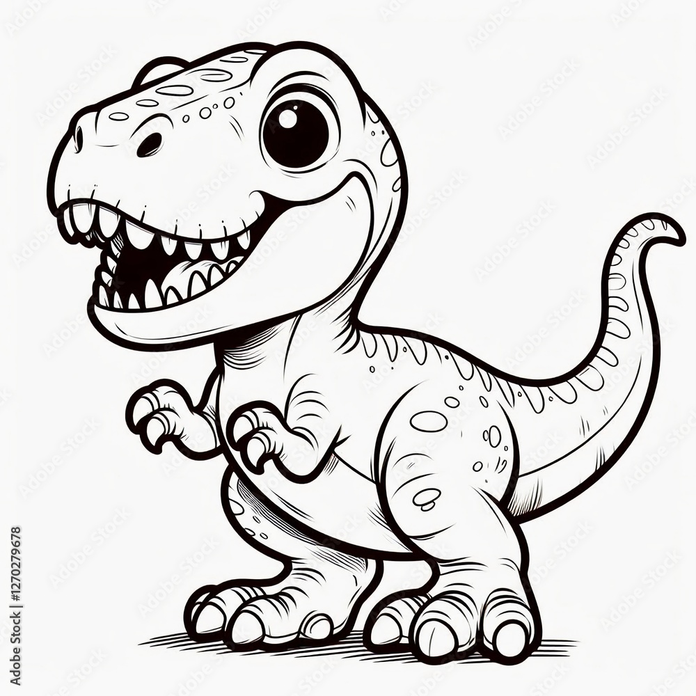 Fototapeta premium Tiranosaurio 