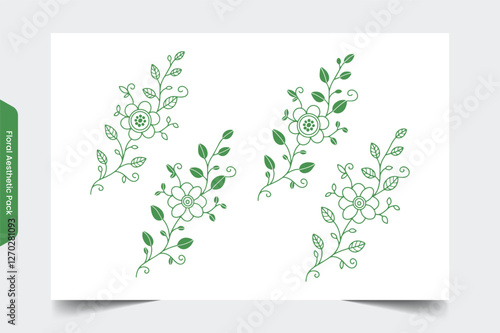 Floral Aesthetic Pack 9