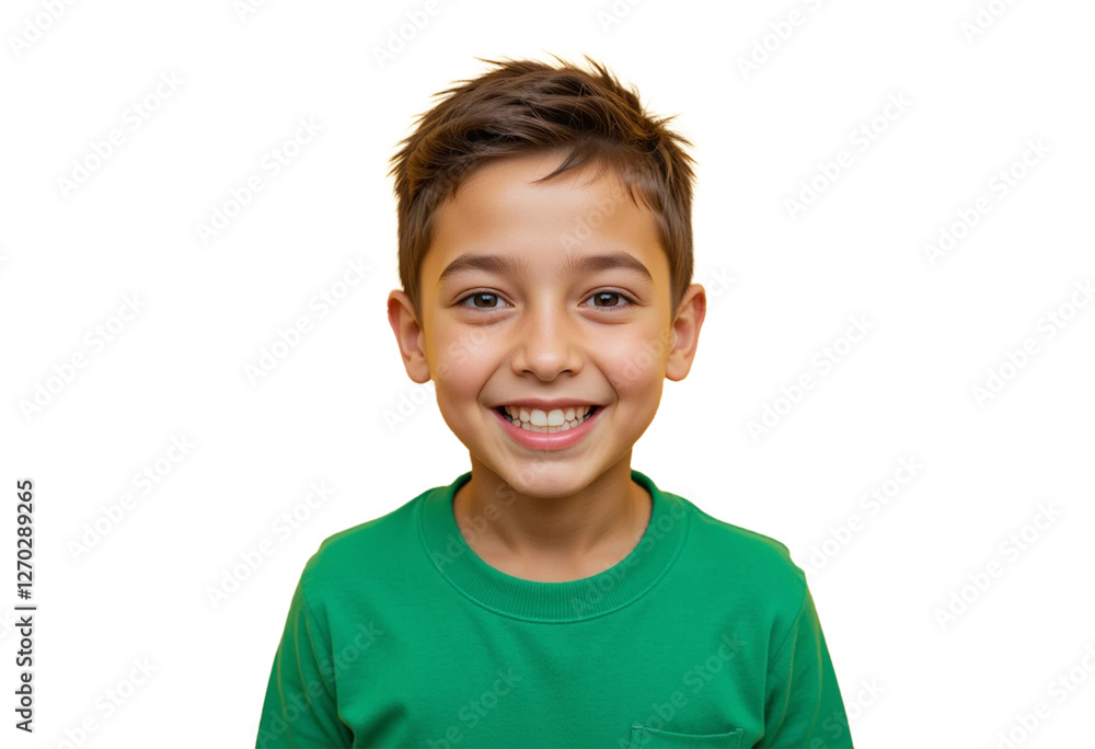 portrait of a smiling young boy portrait of a smiling young boy