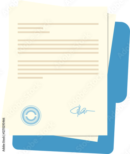 Legal Document Illustration