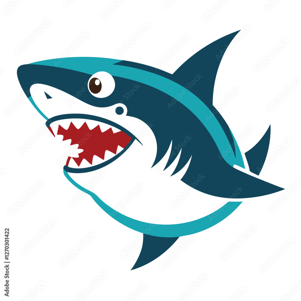 a beautiful shark vector file a beautiful shark vector file